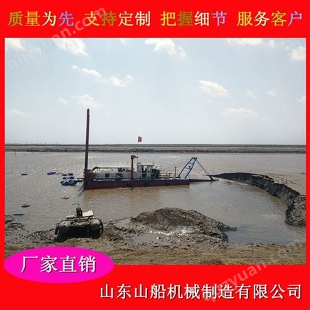 河道清淤施工的绞头吸泥船排距达到一公里