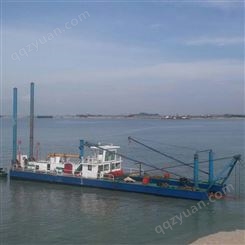 绞吸式挖泥船 山船 可用于河道的疏浚 生产效率较高