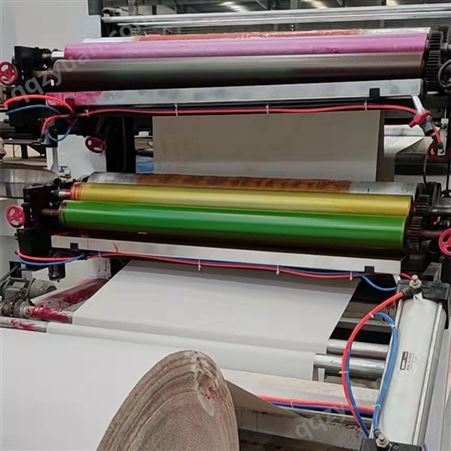 河南飞鹰机械四色印刷机 柔版四色印刷机 烧纸分切机