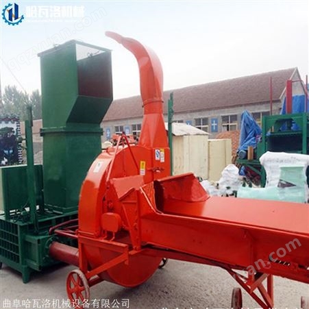 新疆牧草打包机厂家 哈瓦洛机械 秸秆青贮打包机补贴