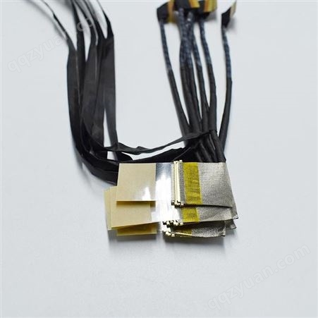 加工生产LVDS线高清晰ffc线 4K液晶屏连接线 镀金屏蔽线
