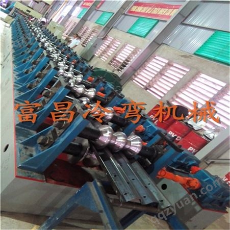 江阴富昌冷弯高速护栏 订做 三波护栏生产两波护栏 厂家 高速护栏自动生产线