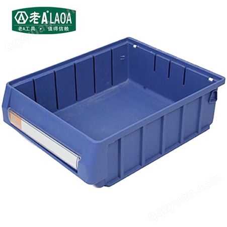 老A（LAOA）分隔式零件盒PP料收纳整理盒元件盒400x117x90mm LA14011A