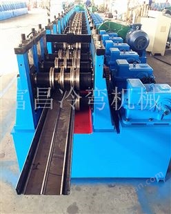 江阴富昌 托盘式电缆桥架成型设备 梯式电缆桥架生产线