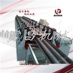 江阴富昌三波护栏板设备 三波护栏板生产线 公路防撞梁板压型设备 三波高速护栏板机厂家