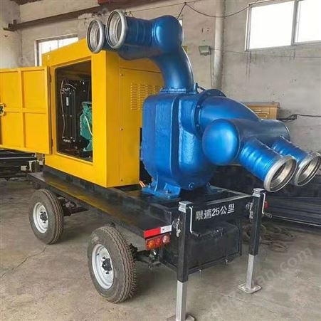 辽宁丹东大单元应急排水泵 400立方米柴油抽水设备 6寸8寸10寸防汛排涝泵车