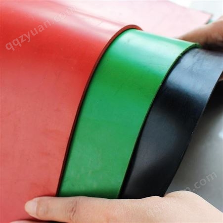 红色 绿色防滑绝缘胶垫 高压专用绝缘胶板