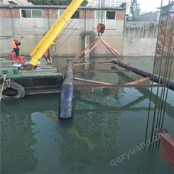 浙江省取水头水下安装公司-污水管网过河管道水下安装