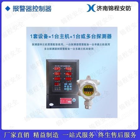 锦程安全JC-ZBK1000硫化氢报警器 气体报警器 有毒气体报警器控制器