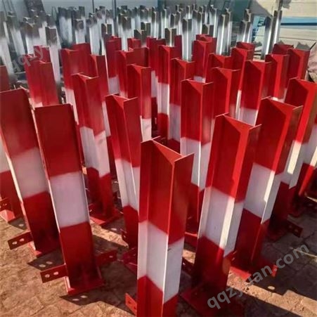 如祥制作 组装式钢筋原材堆放架 工地现场钢筋堆放架 红白相间钢筋堆放架 可定制