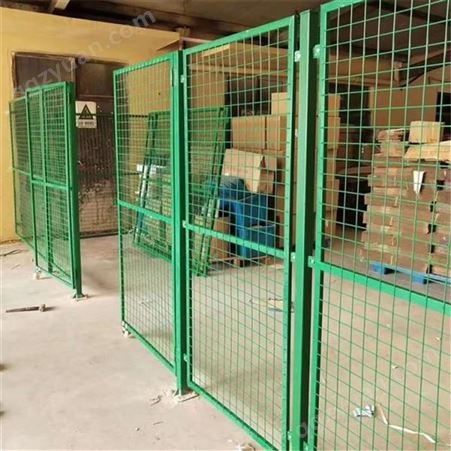 车间生产隔断护栏 浙江生产隔断护栏 绿色的分流网 金彦实体厂家