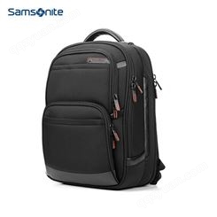 新品批发Samsonite/ 双肩包 男女电脑包14英寸 商务背包笔记本包旅行包36B*09009黑色