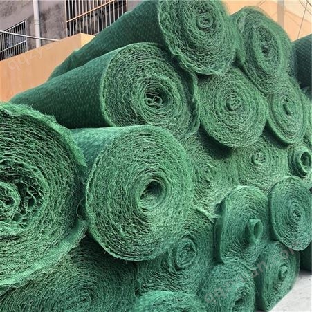 厂家销售三维植被网加工定制加筋网植草护坡EM3现货三维植被网诺联