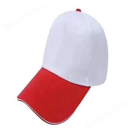 夏季新款志愿者鸭舌广告帽子 防晒遮脸韩版防紫外线帽 印字定制logo