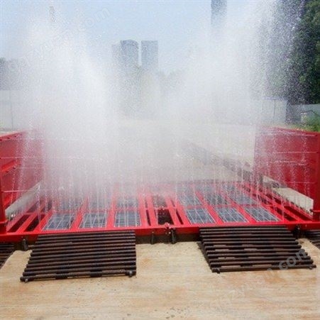 自动喷雾工程洗轮机 运输车辆清洗机 工地洗车台水泵