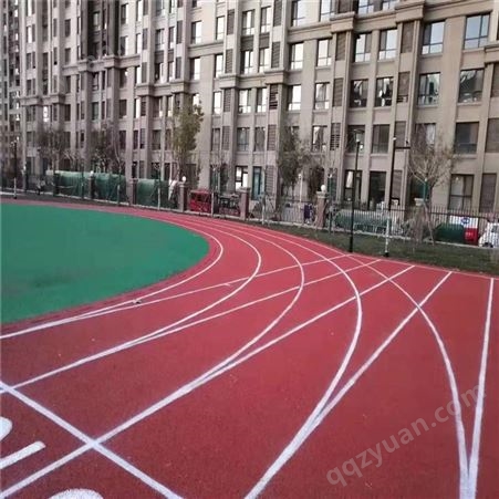 南宁隆安施工篮球场地|硅PU网球场建设|13mm厚混合型塑胶跑道