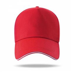 团队帽子印字 红色志愿者帽子 黄色儿童遮阳帽
